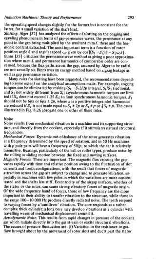 M. G. Say alternating current machines