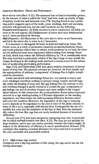 M. G. Say alternating current machines