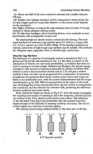 M. G. Say alternating current machines