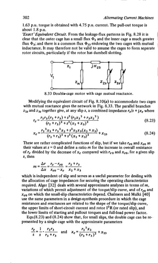 M. G. Say alternating current machines