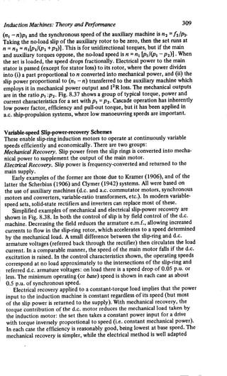 M. G. Say alternating current machines