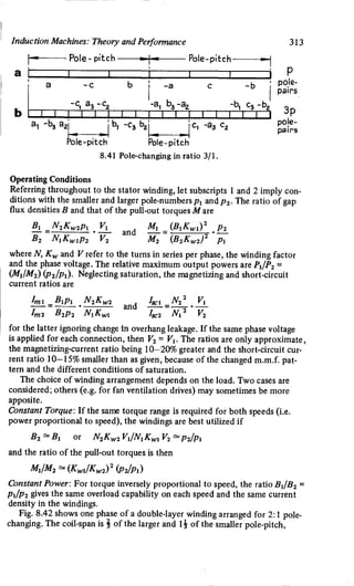 M. G. Say alternating current machines