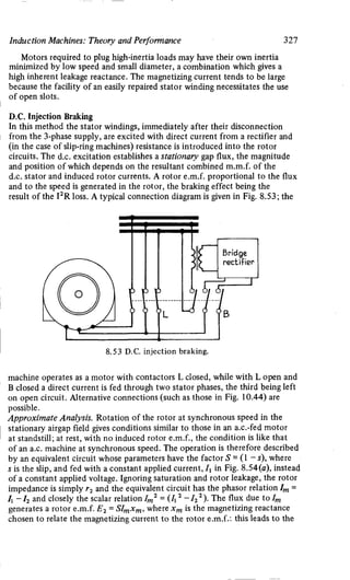 M. G. Say alternating current machines