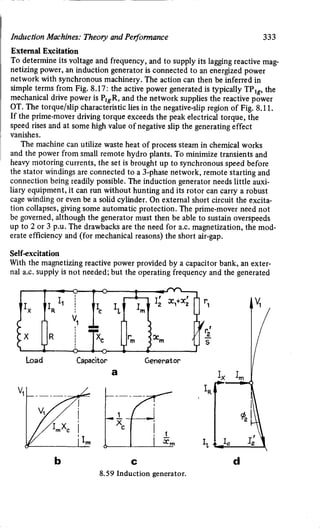 M. G. Say alternating current machines