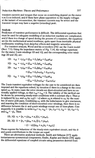 M. G. Say alternating current machines
