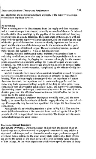 M. G. Say alternating current machines