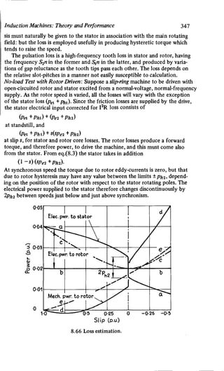 M. G. Say alternating current machines