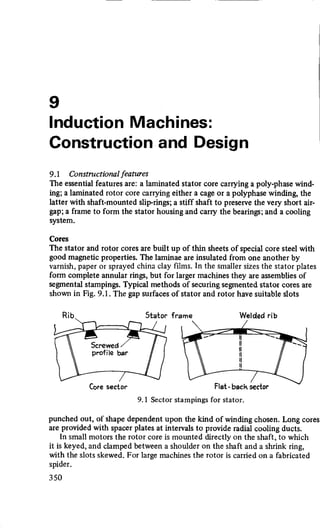 M. G. Say alternating current machines