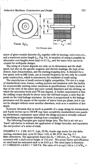 M. G. Say alternating current machines