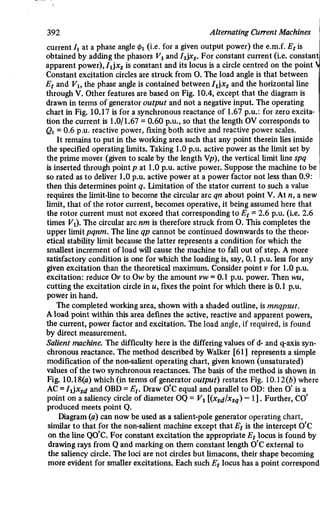 M. G. Say alternating current machines