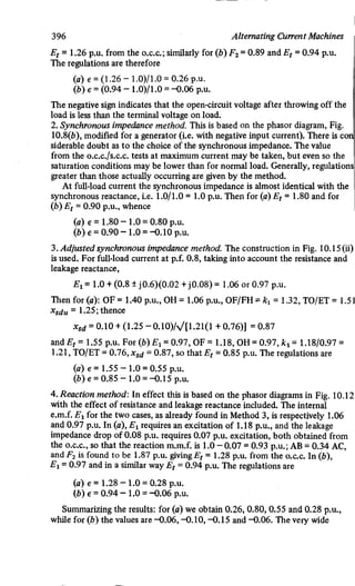 M. G. Say alternating current machines