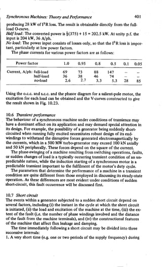 M. G. Say alternating current machines