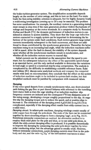 M. G. Say alternating current machines
