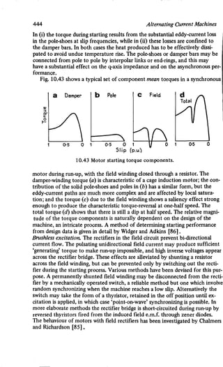 M. G. Say alternating current machines
