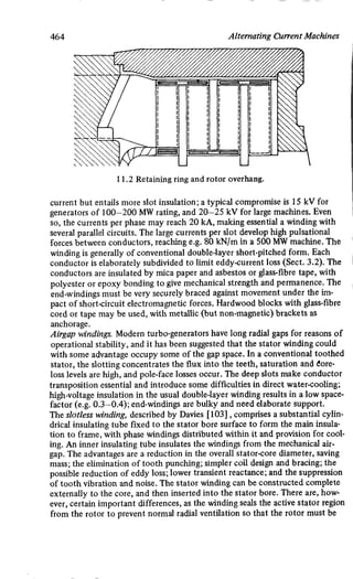 M. G. Say alternating current machines
