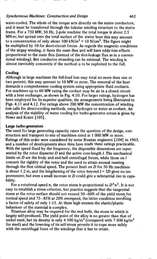 M. G. Say alternating current machines