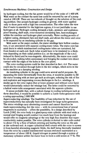 M. G. Say alternating current machines