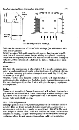 M. G. Say alternating current machines