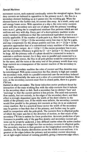 M. G. Say alternating current machines