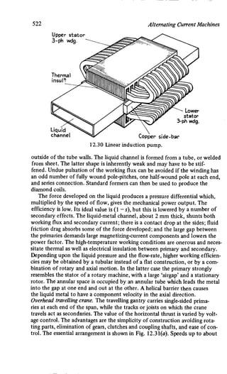 M. G. Say alternating current machines