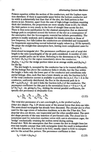 M. G. Say alternating current machines