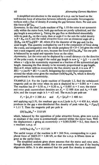 M. G. Say alternating current machines