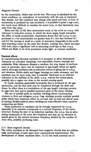 M. G. Say alternating current machines