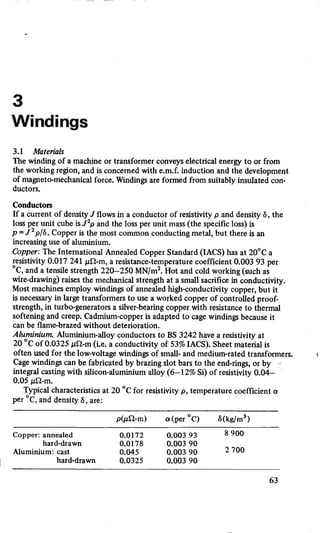 M. G. Say alternating current machines