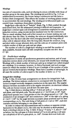 M. G. Say alternating current machines