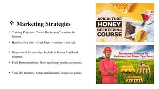 Marketing strategy for honey bee use of different marketing strategy | PPTX