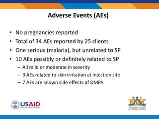 Sayana press injectable contraceptive | PDF