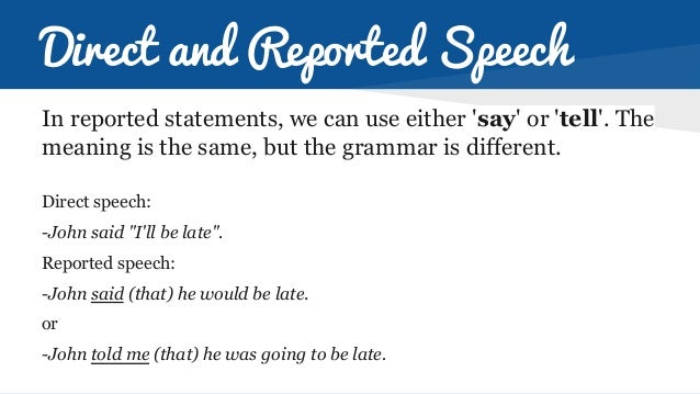Say And Tell Say And Tell
