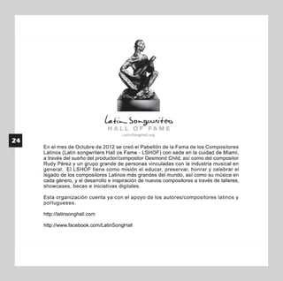 Sociedad de Autores del Ecuador (SAYCE): Memoria anual 2012