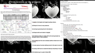 Three Science or Ag projects   Videos Examples:
                                      you made    favorite projects
 