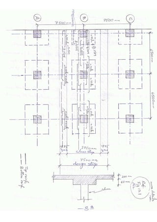 Slab Drawing.pdf design flat slab | PDF