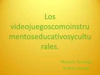 Mariana Tamargo
 Andrea Sayegh
 