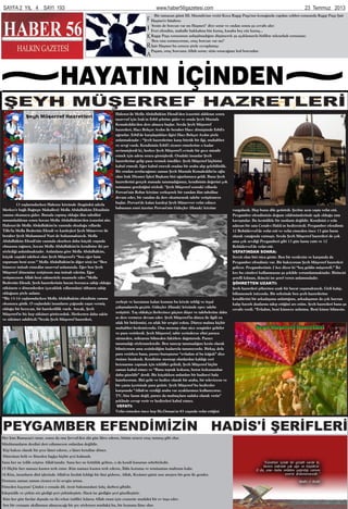 SAYFA 2 YIL 4 SAYI 193 www.haber56gazetesi.com 23 Temmuz 2013
 