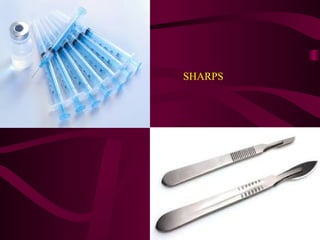 Surgical Sharps Examples Hospital waste management | PPT