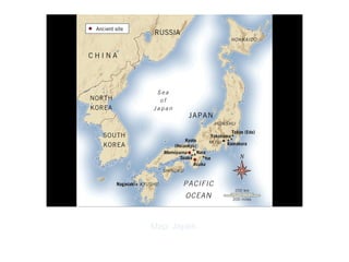 Copyright ©2012 Pearson Inc.
Map: Japan.
 