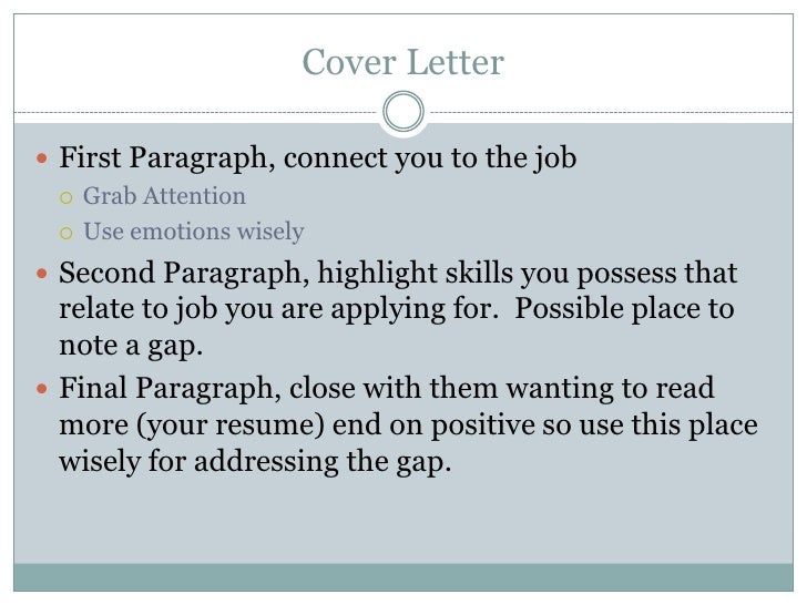 Addressing Gap On Cover Letter Addressing Gap On Cover Letter