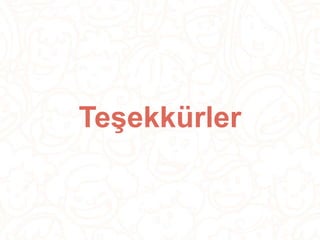 Teşekkürler
 