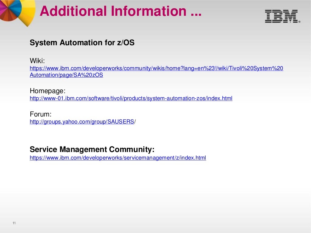 IBM Tivoli System Automation for z/OS V3.5