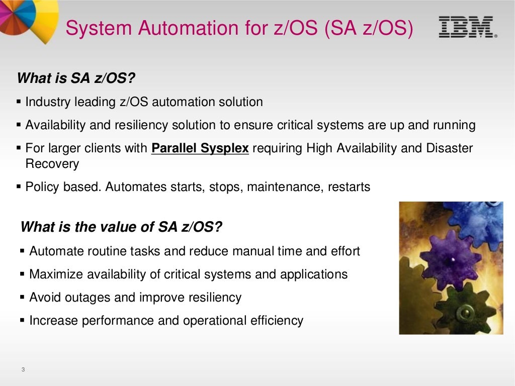 IBM Tivoli System Automation for z/OS V3.5