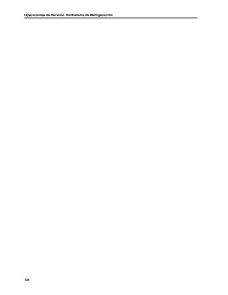 Operaciones de Servicio del Sistema de Refrigeración
136
 