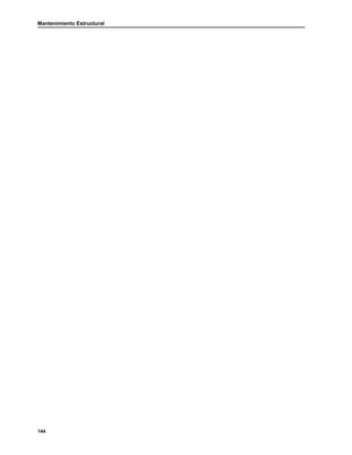 Mantenimiento Estructural
144
 