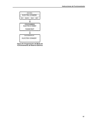 Instrucciones de Funcionamiento
67
Figura 54: Programación del Modo de
Funcionamiento de Reserva Eléctrica
 