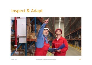 Inspect	
  &	
  Adapt	
  




20.04.2011	
      About	
  Agile,	
  pragma:c	
  solu:ons	
  gmbh	
     19	
  
 