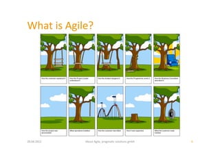 What	
  is	
  Agile?	
  




20.04.2011	
        About	
  Agile,	
  pragma:c	
  solu:ons	
  gmbh	
     6	
  
 