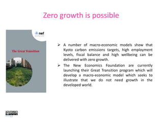 Section 3 UNECONOMIC GROWTH - THE END OF GROWTH IS IN ANY CASE IMMINENT