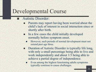 Normal Autistic Phase SB2.ppt autism spectrum disorders part 02 | PPT
